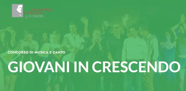 XII edizione del Concorso di Musica e Canto “ Giovani in Crescendo ”