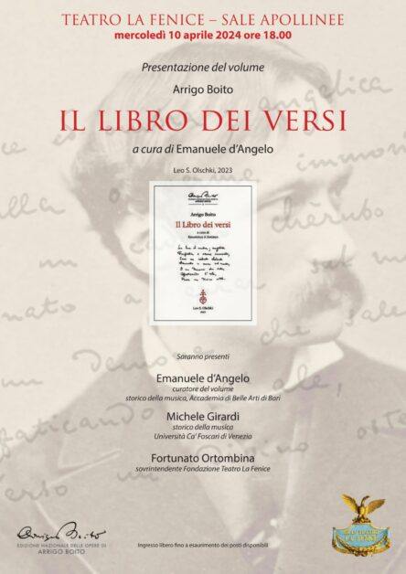 Arrigo Boito - Il libro dei versi a cura di Emanuele d'Angelo