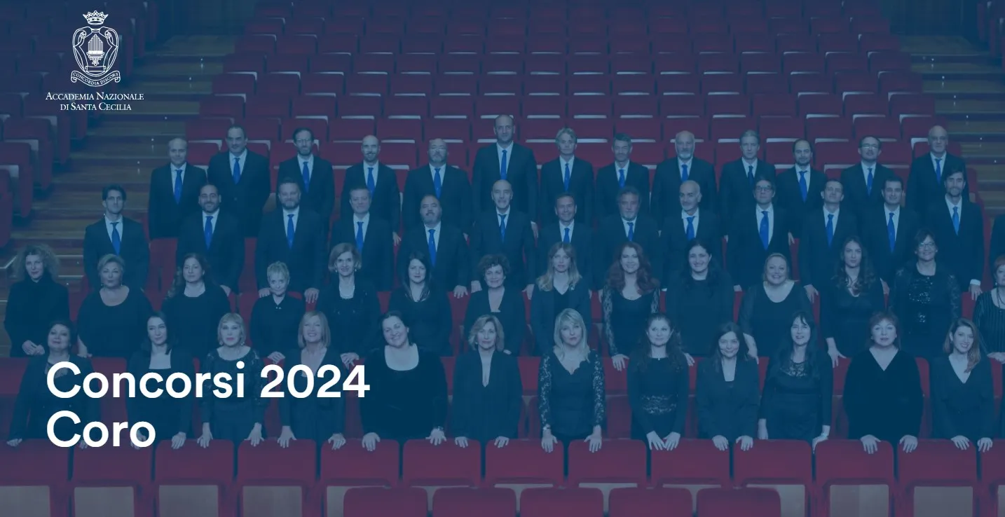 Concorso coro della Fondazione Accademia Nazionale di Santa Cecilia 2024