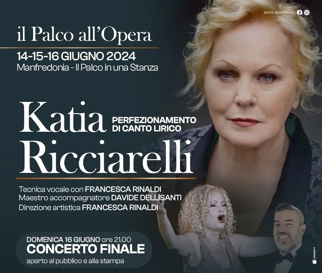 Il palco allopera con Katia RIcciarelli