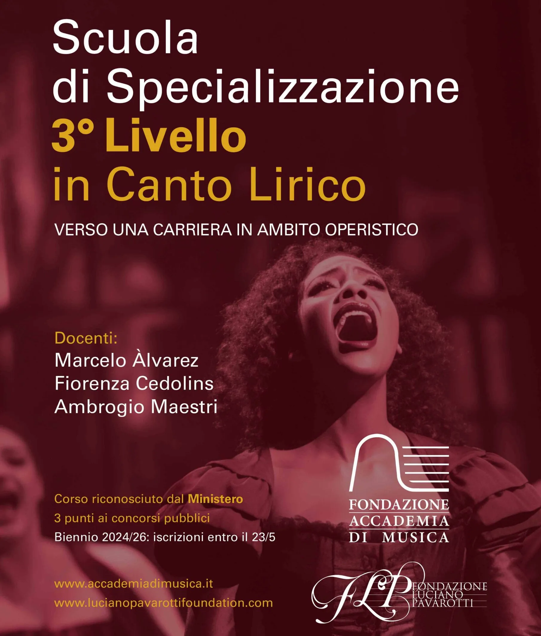 scuola specializzazione canto lirico 3 livello 2