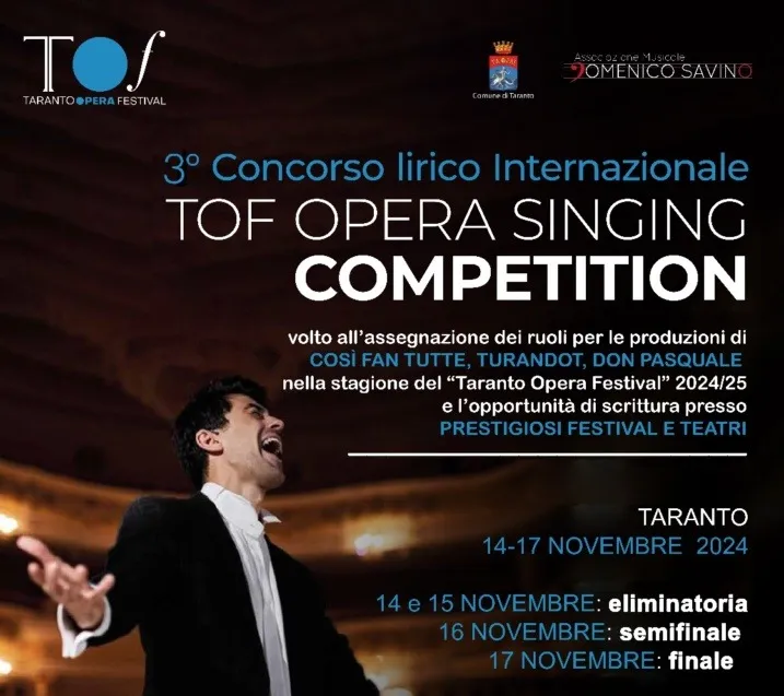 3° Concorso lirico Internazionale - TOF OPERA SINGING COMPETITION