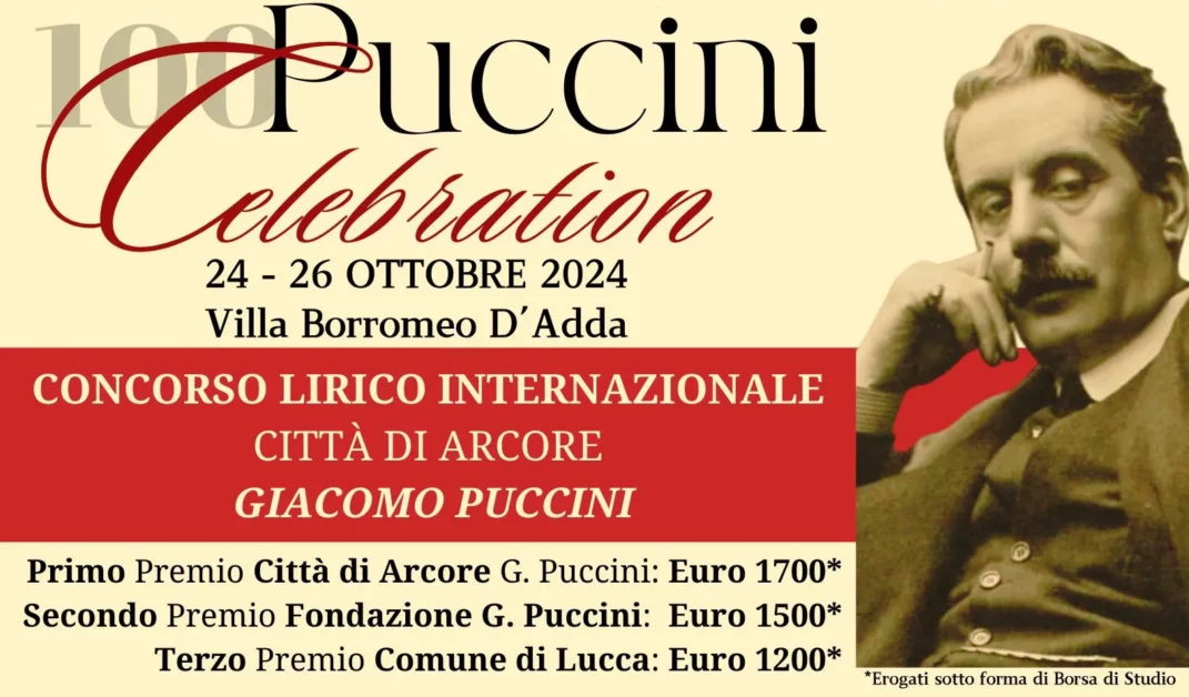 Concorso lirico internazionale Città di Arcore - Giacomo Puccini 2024