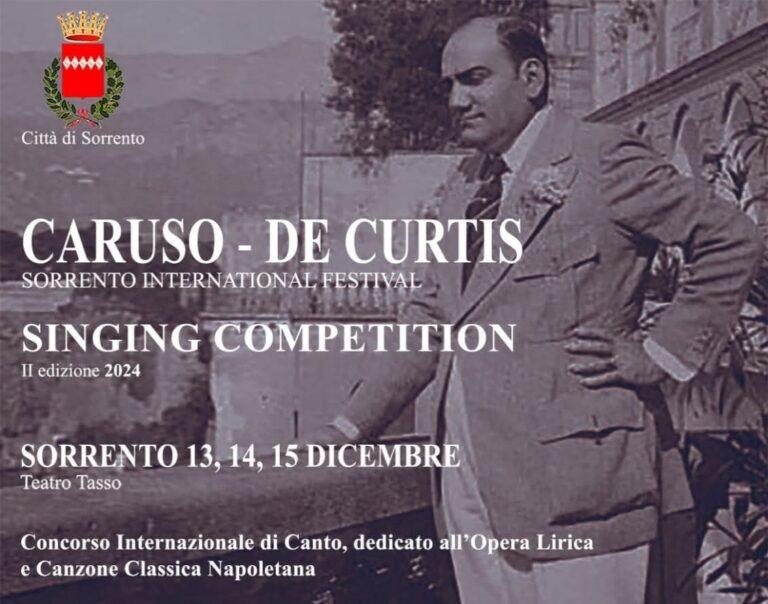 II Edizione: Caruso - De Curtis Sorrento International Singing Festival Competition