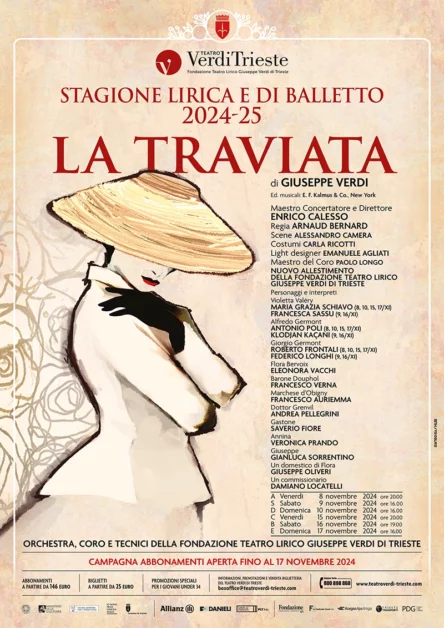 Trieste - Nuova stagione al Verdi con la nuova produzione di Traviata