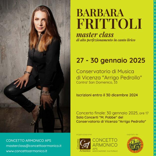 Masterclass di Barbara Frittoli, Vicenza